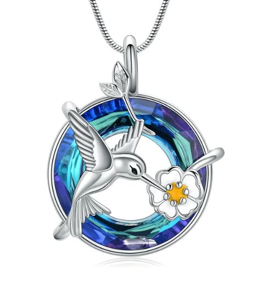 Kristall Kremation Halsketten